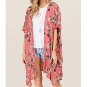 Francesca’s Luna Floral Kimono